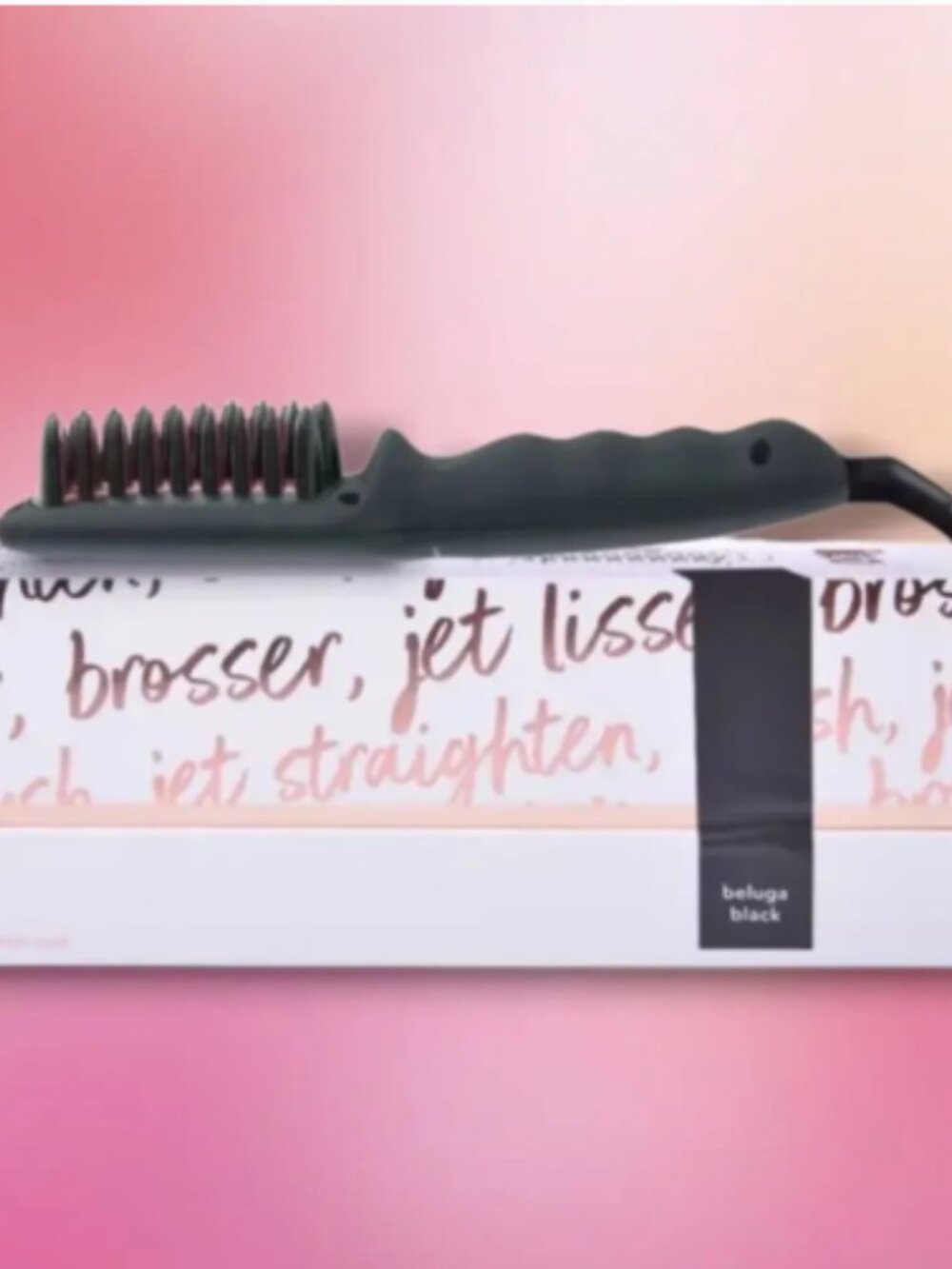 ikoo Hair Straightening Brush IKOO E-Styler Jet Beluga Black